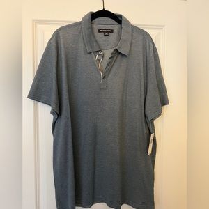 Brand New Michael Kors Polo - Blue XL